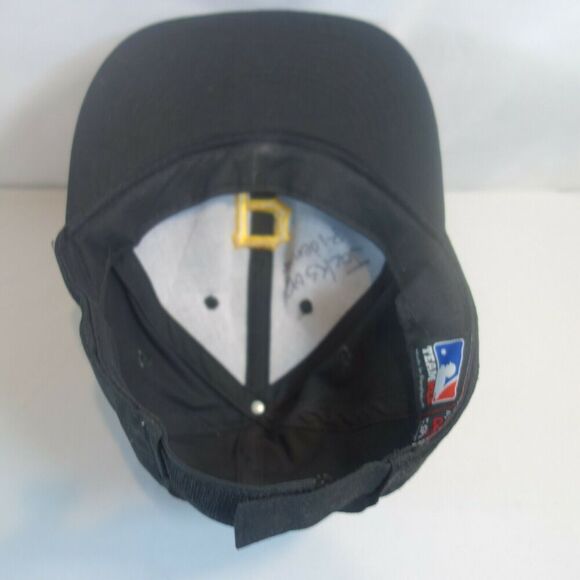 Team MLB Kids Youth Pittsburgh Pirates Black Yellow Adjustable Baseball Hat Cap - Picture 7 of 8